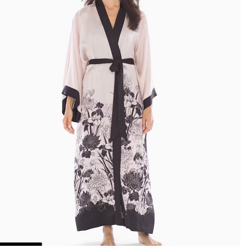 Soma Silk Kimono Robe sz S/M